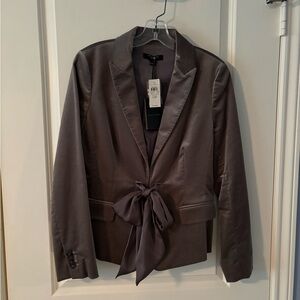 NWT Ann Taylor velvet blazer sz 10P